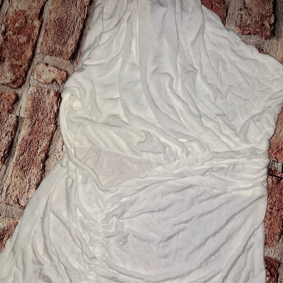 BCBGMaxAzria One-Shoulder Top - White - Picture 13 of 16